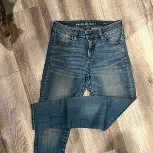 Amateur an eagle stretchy skinny jeans
